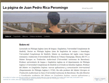 Tablet Screenshot of juanpedrorica.com